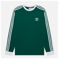 Мужской лонгслив adidas Originals Adicolor Classics 3-Stripes зелёный, Размер XL