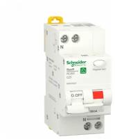 SCHNEIDER ELECTRIC Выключатель автоматический дифференциальный АВДТ RESI9 1P+N С 25А 6000A 30мА тип AС (R9D25625)