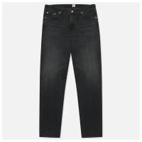 Мужские джинсы Edwin Regular Tapered Kaihara Black x Black Stretch Denim 12.5 Oz чёрный, Размер 34/34