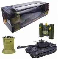 Игрушка 1Toy Взвод Танковый бой на р/у, 2,4 ГГц, свет/звук, 35 см