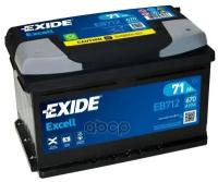 EXIDE EB712 (0092S30070 / 0092S40070 / 0092S4E070) аккумуляторная батарея