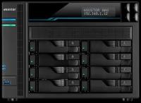 Система хранения данных ASUSTOR Сетевое хранилище 8-Bay NAS/Media player /Intel Atom C3538 2,1GHz(Quad-Core), 8GB SO-DIMM DDR4, noHDD(HDD,SS
