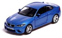 Металлический транспорт Автоград Машина металлическая BMW M2 COUPE, 1:32, инерция, открываются двери, цвет синий
