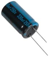 Capacitor / Конденсатор электролитический 330x250 (22x40) TK Jamicon 105C