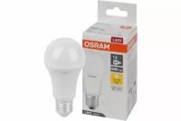 Лампа E27 Osram LED BASE CLASSIC A90 12W/830, 860лм, 3000К, теплый свет, светодиодная, матовая, 1 шт