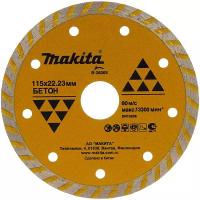 Диск алмазный отрезной Makita B-28008, 115 мм, 1 шт