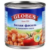 Фасоль Globus белая в т/с 400г