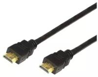 Кабель HDMI - HDMI, М/М, 2 м, v1.4, фер, поз. р, Rexant, чер, 17-6204