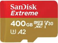 Карта памяти SanDisk Extreme microSDXC 400GB UHS-I A2 V30 U3 R160/W90MB/s (SDSQXA1-400G-GN6MN)