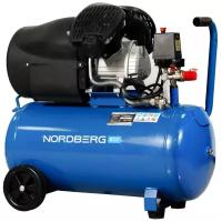 NORDBERG NCE50/410V Компрессор nce50/410v поршневой v-образный 220в, ресив. 50л, 410л/мин eco 1шт