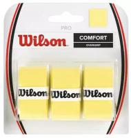 Намотка для ракетки Wilson PRO Comfort Overgrip Yellow (3шт)