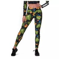 Лосины женские Nebbia High-waist performance leggings 567 green (L)