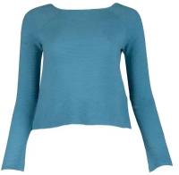 Пуловер UNITED COLORS OF BENETTON, длинный рукав, размер XS, голубой