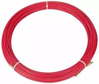 Протяжка кабельная REXANT (мини УЗК в бухте), стеклопруток, d=3,5 мм 70 м, красная 47-1070