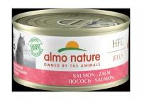 Консервы Almo Nature HFC Natural для кошек с лососем