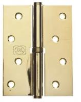 Петля дверная DOORLOCK DL9015-1 PB карточная, правая, полированная латунь (2 шт.), дверная фурнитура, крепеж на дверь, строительство и ремонт