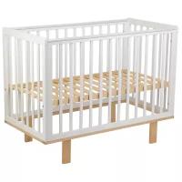 Кроватка детская Polini kids Simple 340, белый