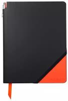 Записная книжка Cross Jot Zone, A4, 160 страниц в линейку, ручка в комплекте. Цвет-черно-оранжевый. AC273-1L
