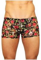 Мужские трусы боксеры с розами Romeo Rossi Rose Boxer RR0023011