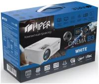 Проектор для домашнего кинотеатра, видеопроектор для дома, Full HD 1920 х 1080, проектор стационарный, Hiper