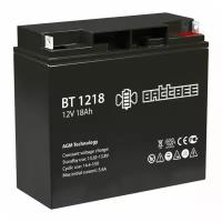 Аккумулятор BATTBEE BT 1218 12v 18Ah ( 12в 18Ач ) аккумуляторная батарея для ИБП, электромобиля, фонарика, эхолота, насоса, котла, детских игрушек