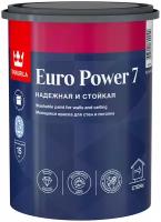 Краска водно-дисперсионная Tikkurila Euro Power 7 для детской влагостойкая моющаяся матовая g450 2.7 л