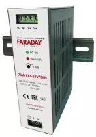 75W/12-24V/DIN блок питания Faraday