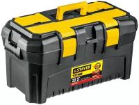 Ящик с органайзером STAYER Titan 38016-22, 55.9x32x31 см, 22.5'', черный/желтый