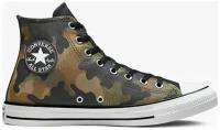 Кеды Converse Chuck Taylor All Star, демисезон/лето, высокие, размер 6.5US (39.5EU), мультиколор