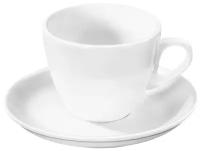 Чашка кофейная Wilmax England и блюдце 75 мл (WL-993173/AB)