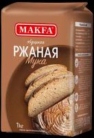 Мука Макфа Мука ржаная обдирная, 1 кг