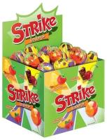 Карамель на палочке Strike с двойными вкусами, 11 г (упаковка 50 шт.)