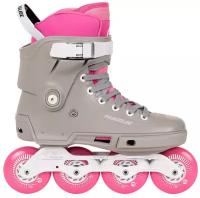 Роликовые коньки Powerslide 2022 Next SL Pink 80 Grey/Pink (EUR:38/39)