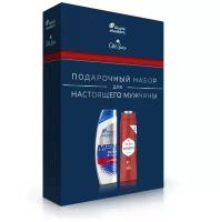 Head & Shoulders / Old Spice / Подарочный набор для мужчин / Мужской шампунь для волос 400мл + Гель для душа 250мл