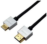 Шнур Rexant, штекер HDMI - штекер mini HDMI, Ultra Slim, 1.5 м (напыление золотом) {17-6713}