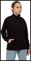 Zip Olympic Sweatshirt Black Woman