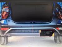 Накладка на задний бампер Hyundai Creta II 2021-