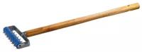 Валик игольчатый STAYER для гипсокартона с ручкой металлические иглы ручка 500мм 32х150мм