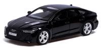 Машина металлическая AUDI RS7, 1:43, инерция, открываются двери, цвет черный