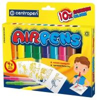 Centropen Фломастеры-блопены 10 цветов, Centropen 1500/10 AirPens Rainbow Colours