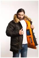 Куртка Nord Denali Husky N3B (beluga/orange), S (РОС 48)