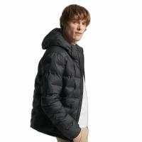 Куртка Superdry SHORT QUILTED PUFFER COAT, Пол Мужской, Цвет Black, Размер 3XL