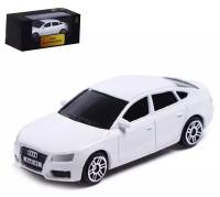 Машина металлическая AUDI A5, 1:64, цвет белый (1 шт.)