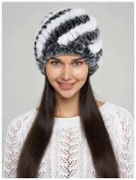 Женской головной убор, зимняя шапка из меха королевского кролика 