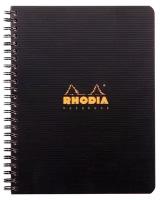 Бизнес-тетрадь 80л, А5+, клетка на гребне Rhodia 