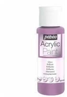 Краски акриловые PEBEO Acrylic Paint декоративная глянцевая 59 мл 097865 пурпурный