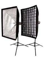 Комплект импульсного света FST PRO-400H Softbox Kit II