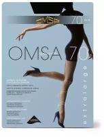 Поддерживающие колготки Omsa ATTIVA 70 XXL, размер 6, цвет Черный