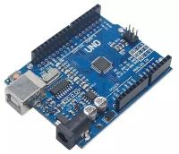 Плата контроллера Arduino Uno R3 Micro-USB (ATMega 328P / CH340G), Arduino IDE совместимая