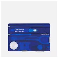 Мультитул швейцарская карта VICTORINOX SwissCard Lite синий